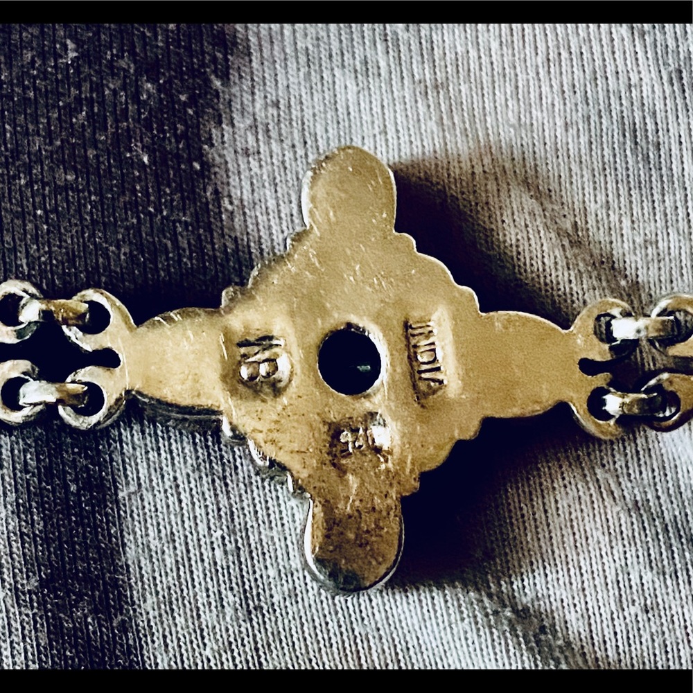 HP💕Vintage Nicky Butler Multi-Gem .925 Bracelet - Picture 5 of 6